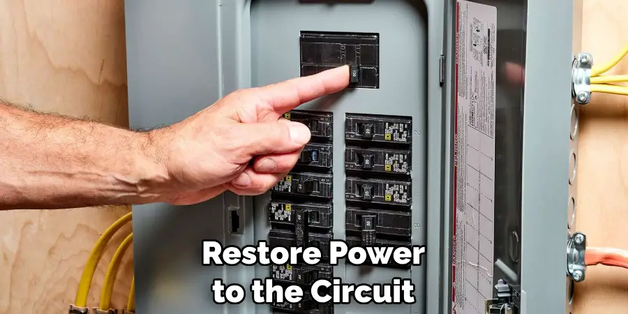 Restore Power to the Circuit