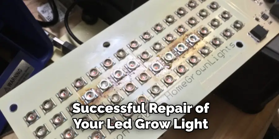 Successful Repair of Your Led Grow Light