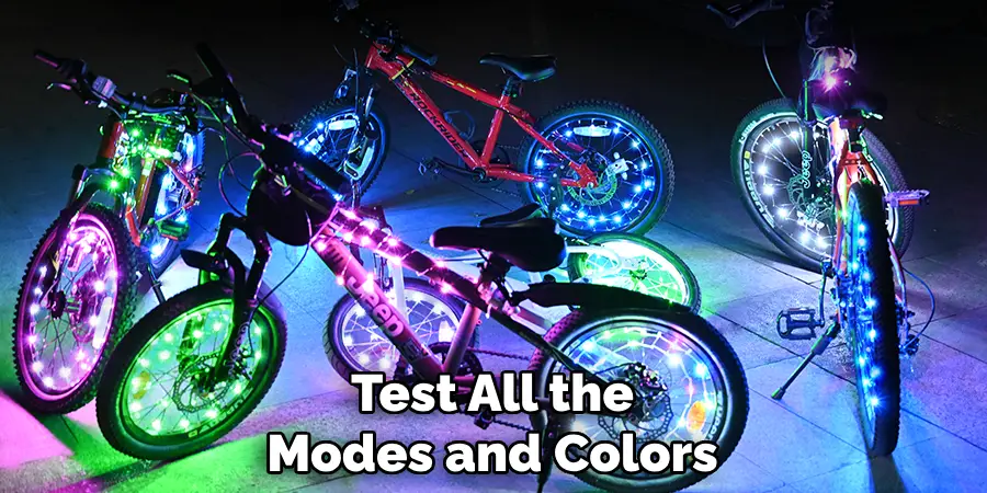 Test All the Modes and Colors