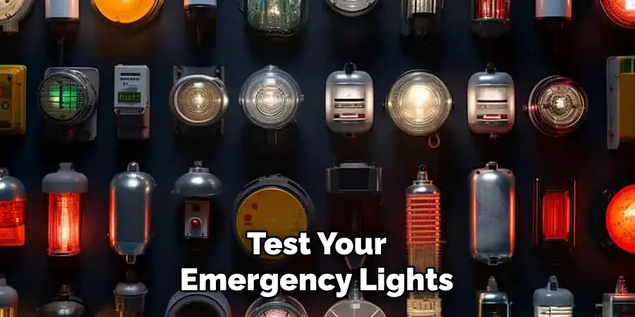 Test Your Emergency Lights