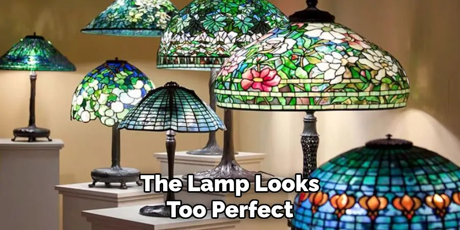 The Lamp Looks Too Perfect