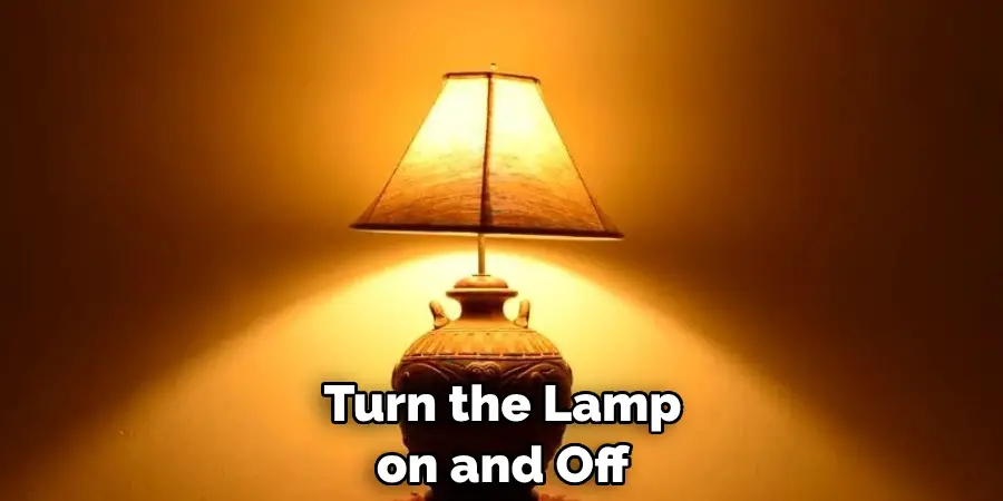 Turn the Lamp on and Off