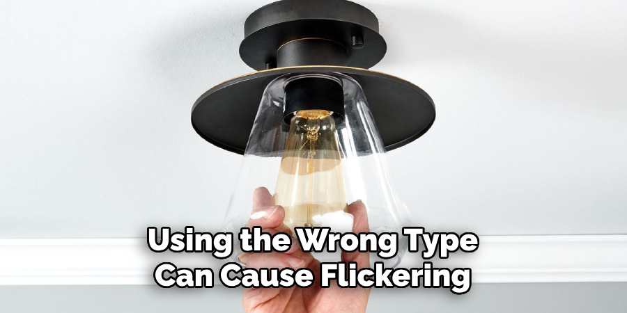 Using the Wrong Type Can Cause Flickering