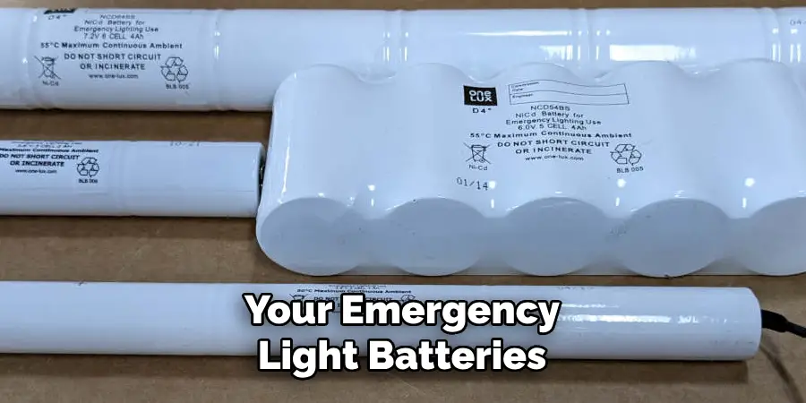 Your Emergency Light Batteries