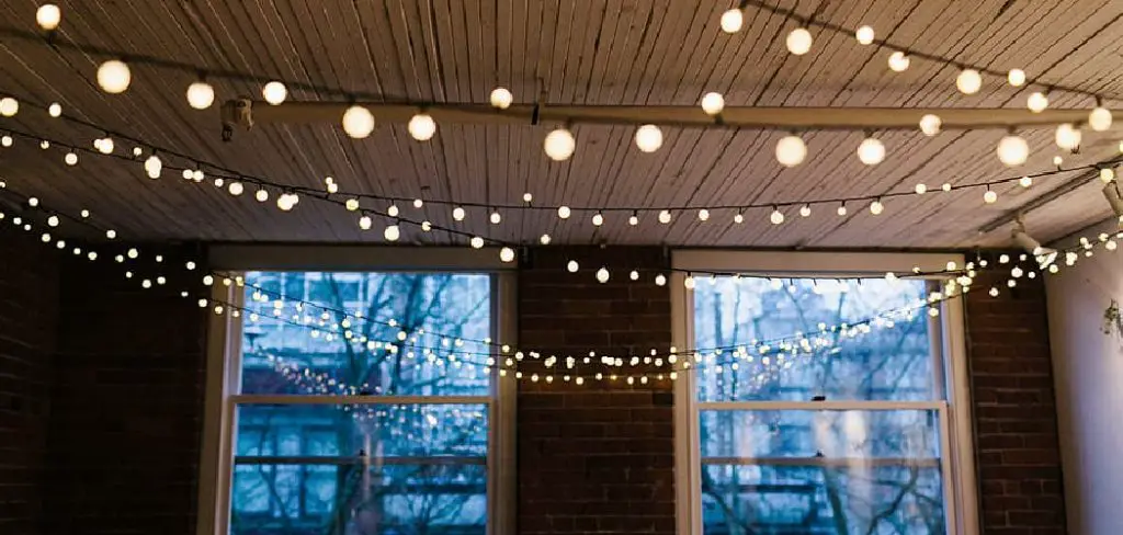 How to Hang Deck Lights