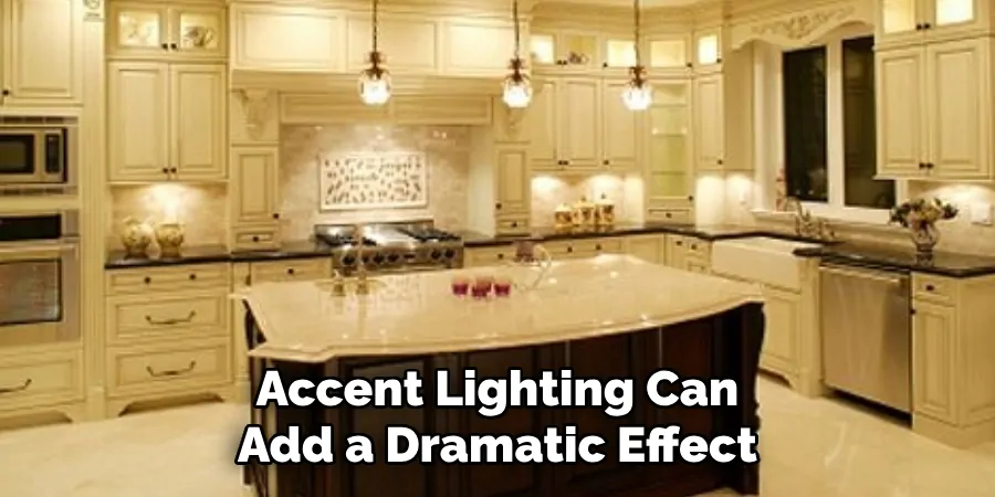 Accent Lighting Can Add a Dramatic Effect