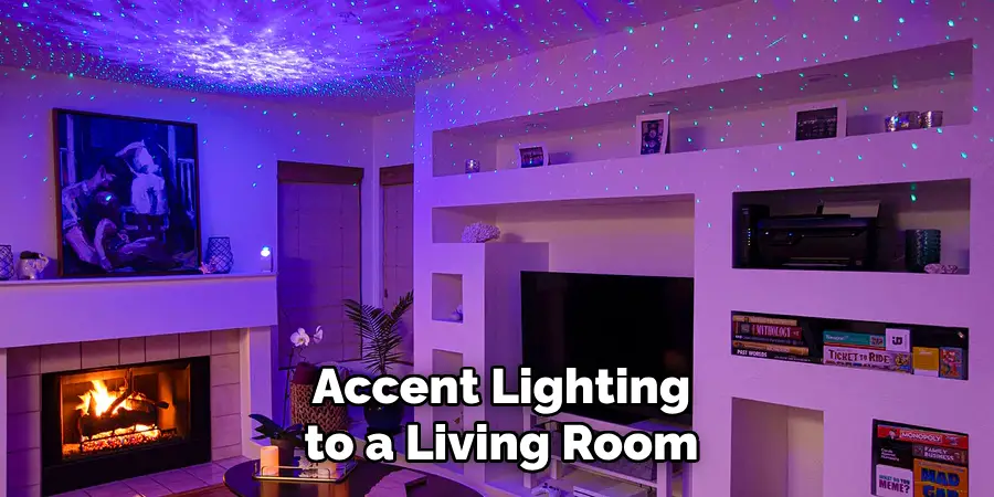 Accent Lighting to a Living Room