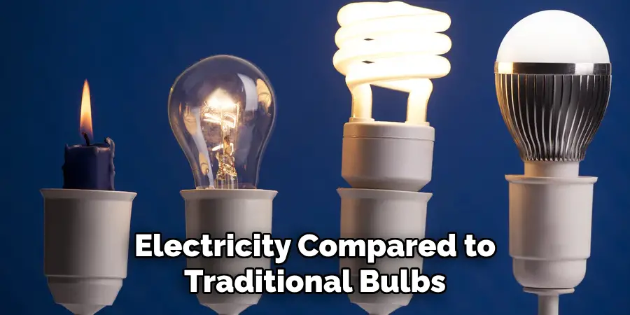 Electricity Compared to Traditional Bulbs