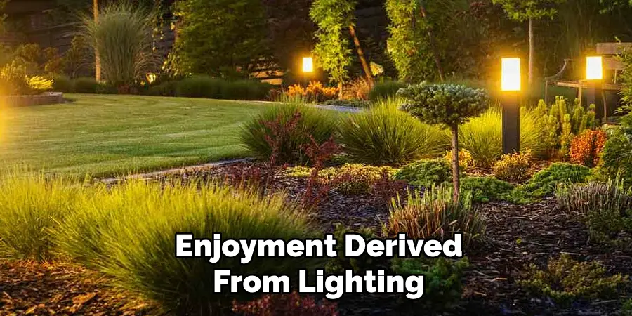 Enjoyment Derived From Lighting