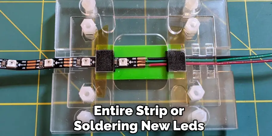 Entire Strip or Soldering New Leds