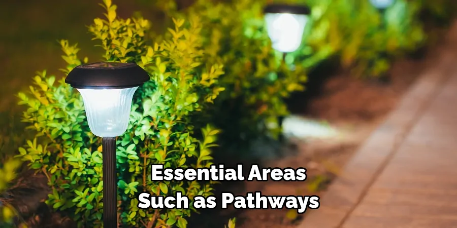 Essential Areas Such as Pathways