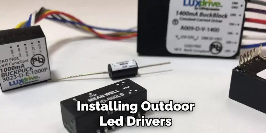 Installing Outdoor Led Drivers