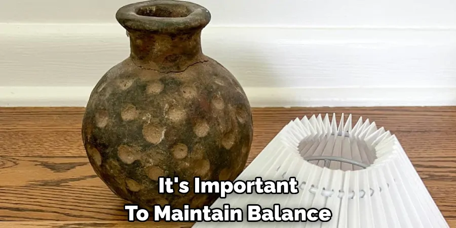 It's Important To Maintain Balance