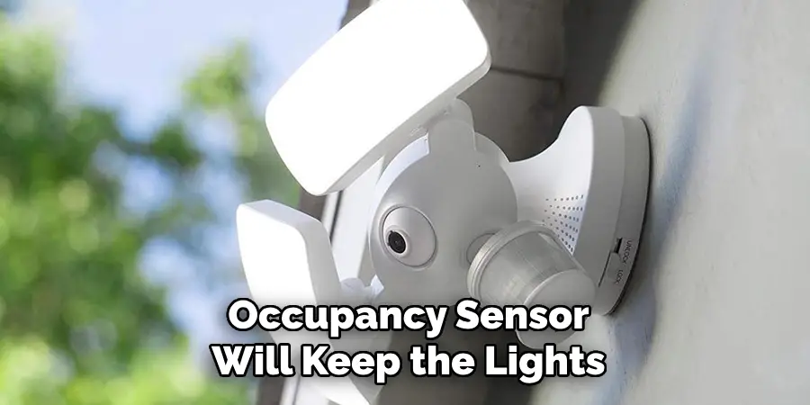 Occupancy Sensor Will Keep the Lights