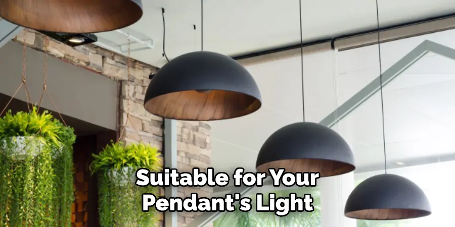 Suitable for Your Pendant's Light