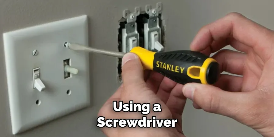 Using a Screwdriver