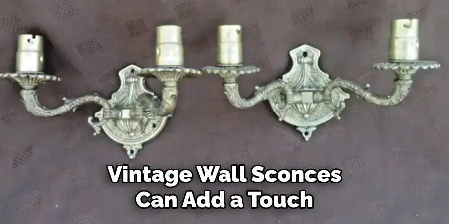 Vintage Wall Sconces Can Add a Touch