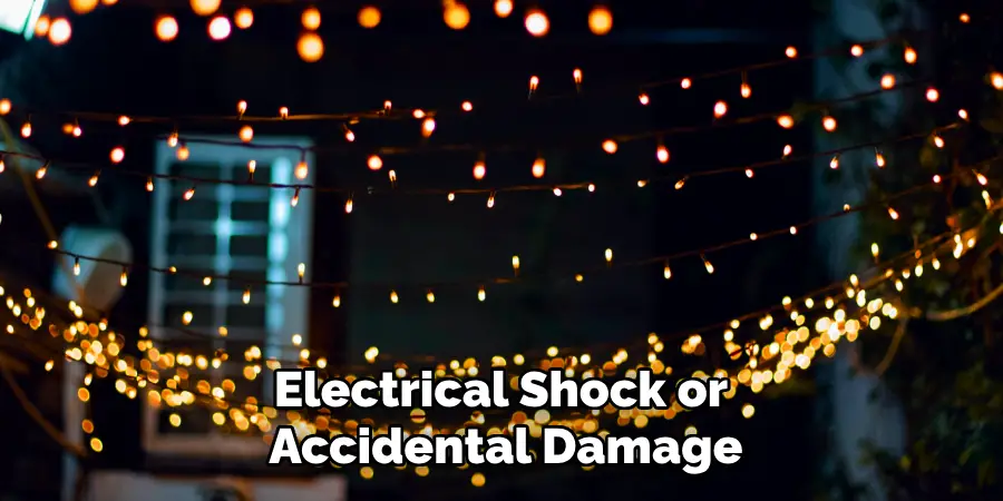 Electrical Shock or
Accidental Damage