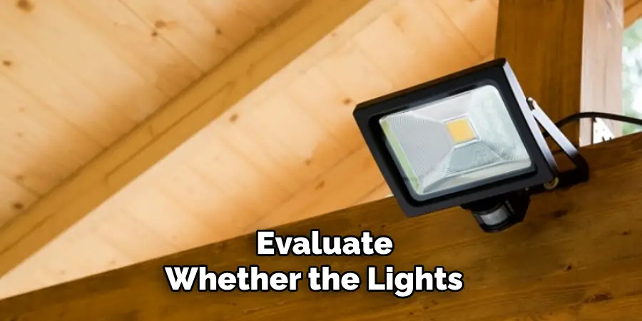 Evaluate Whether the Lights    