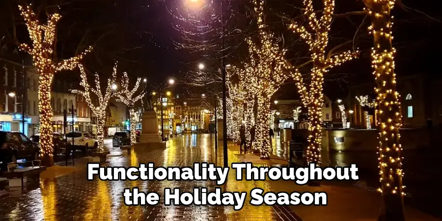 Functionality Throughout
the Holiday Season