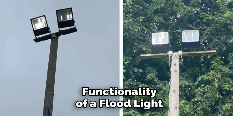 Functionality of a Flood Light