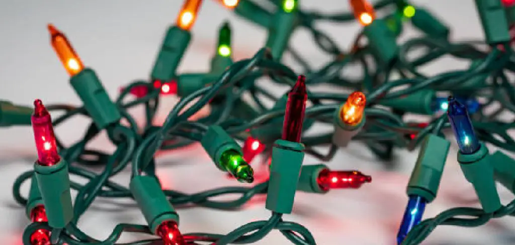 How to Fix Fairy Lights