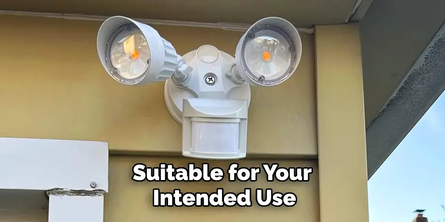 Suitable for Your
Intended Use
