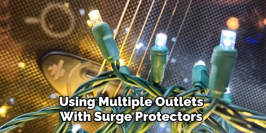 Using Multiple Outlets
With Surge Protectors