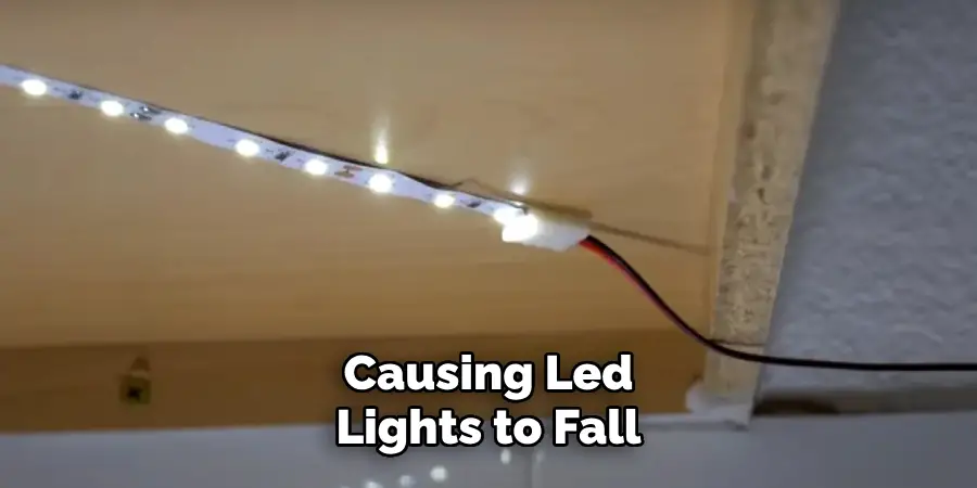 Causing Led
Lights to Fall