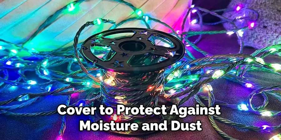Cover to Protect Against Moisture and Dust