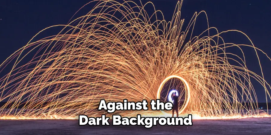 Against the
Dark Background