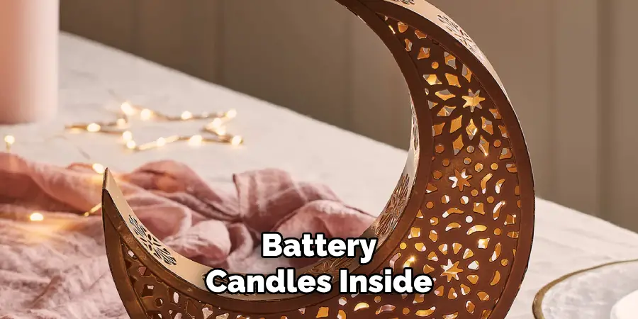 Battery
Candles Inside