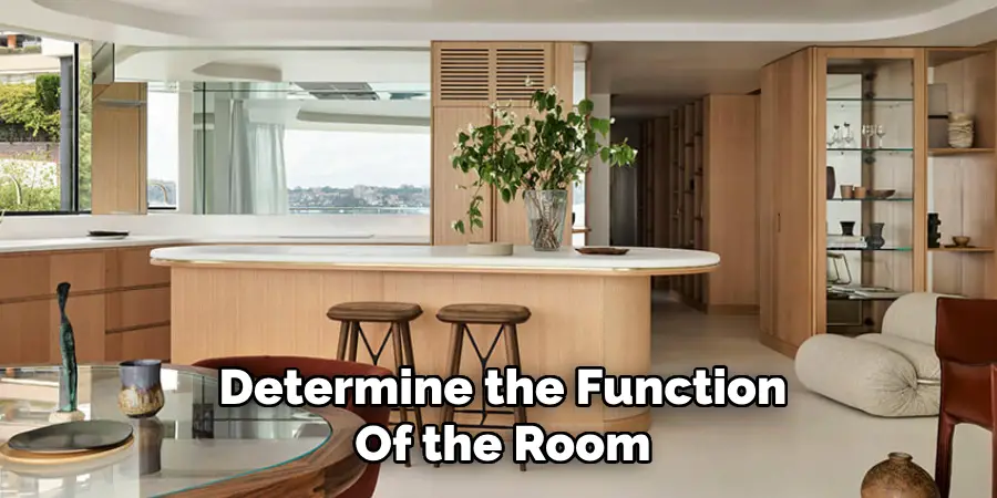 Determine the Function
Of the Room