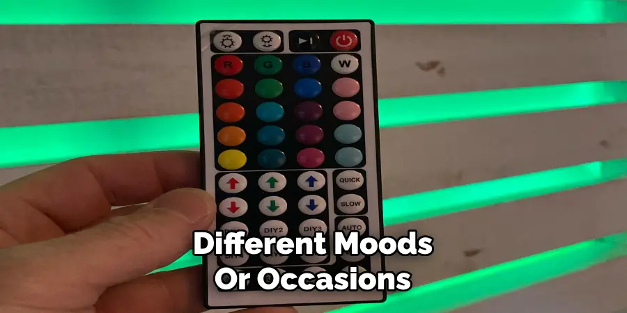 Different Moods
Or Occasions
