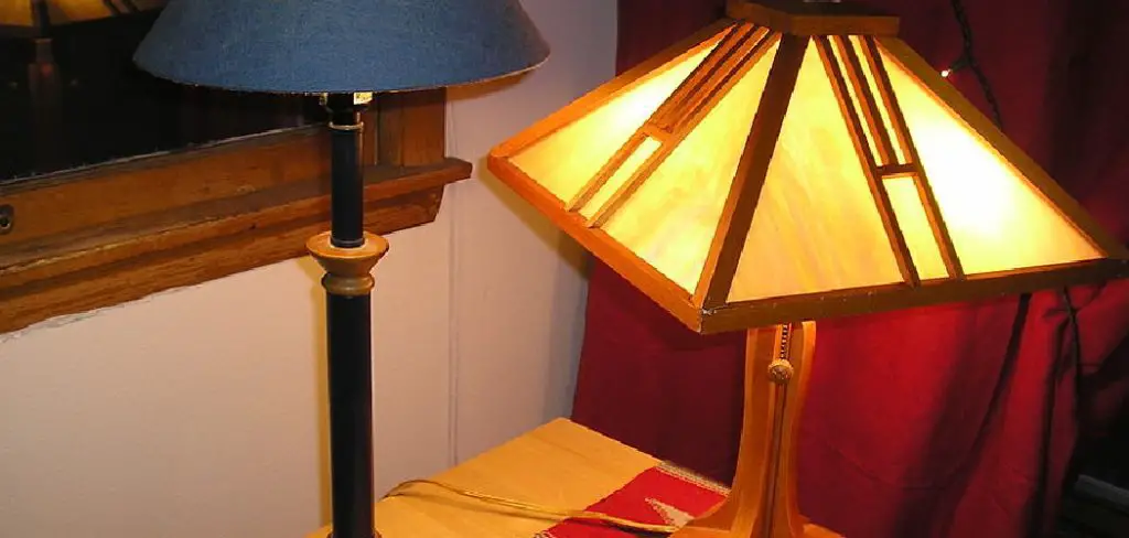 How to Fix a Wobbly Lamp Shade