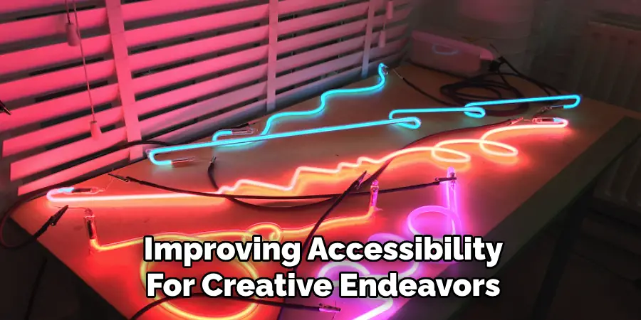 Improving Accessibility
For Creative Endeavors