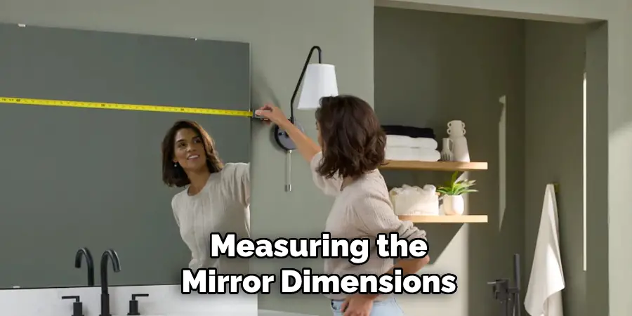 Measuring the
Mirror Dimensions