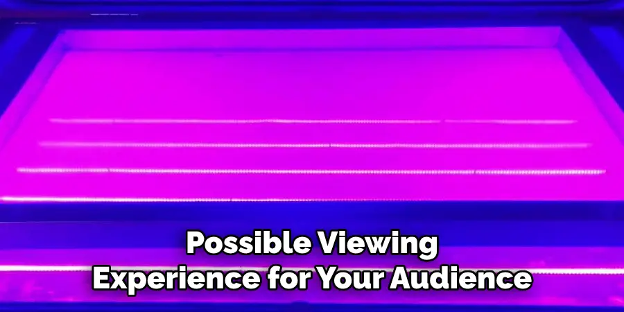 Possible Viewing
Experience for Your Audience
