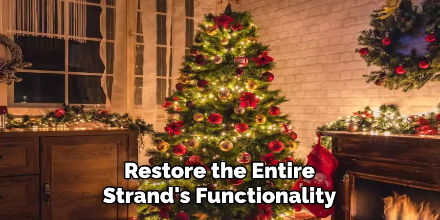 Restore the Entire
Strand's Functionality