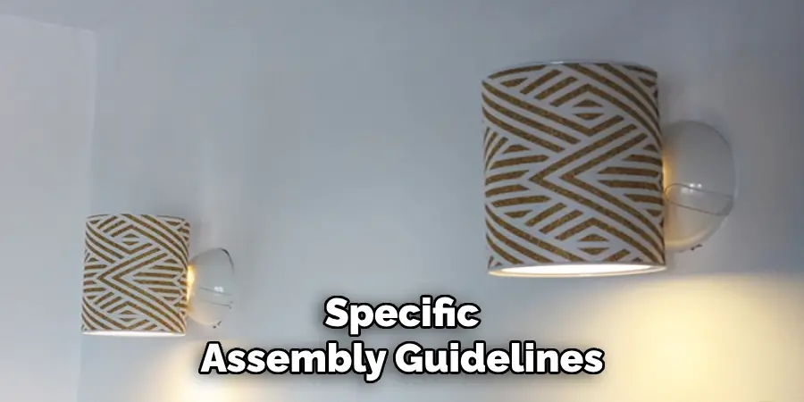 Specific
Assembly Guidelines