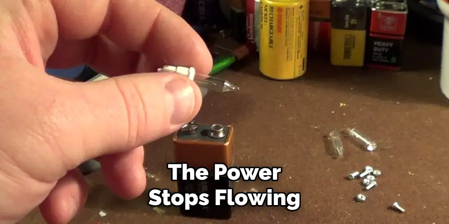 The Power
Stops Flowing