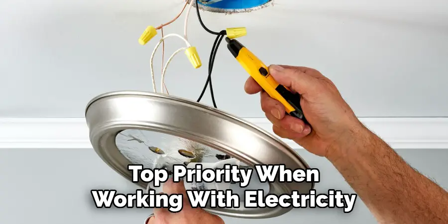 Top Priority When
Working With Electricity