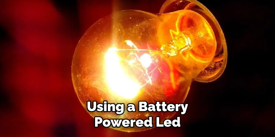 Using a Battery Powered Led