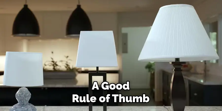 A Good
Rule of Thumb