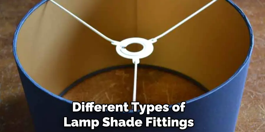 Different Types of
Lamp Shade Fittings
