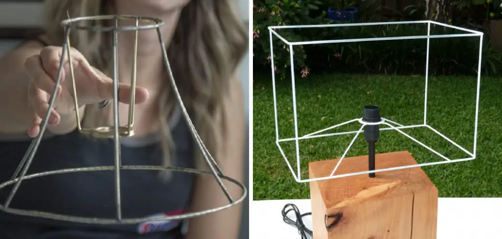 How to Make a Lamp Frame