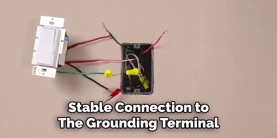 Stable Connection to
The Grounding Terminal