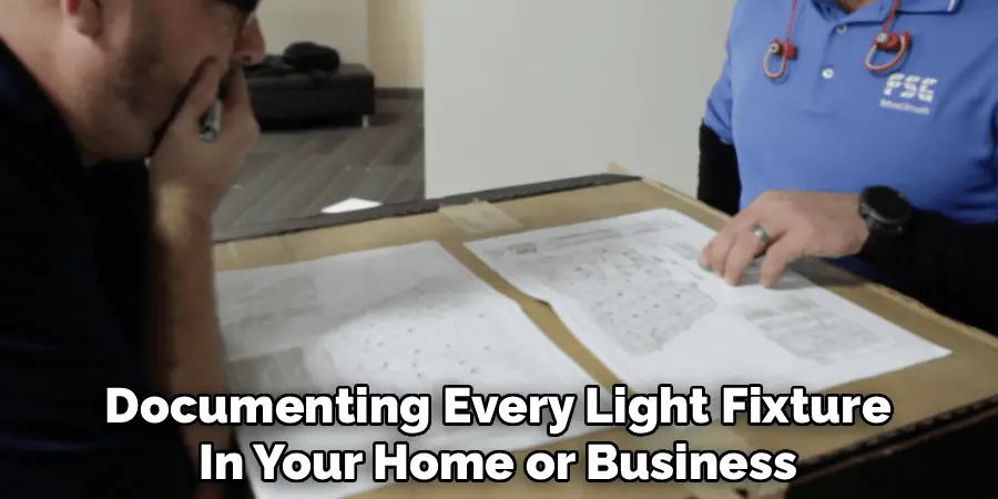 Documenting Every Light Fixture
In Your Home or Business