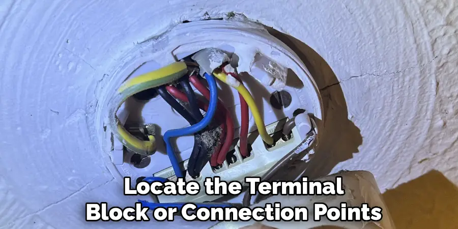 Locate the Terminal
Block or Connection Points