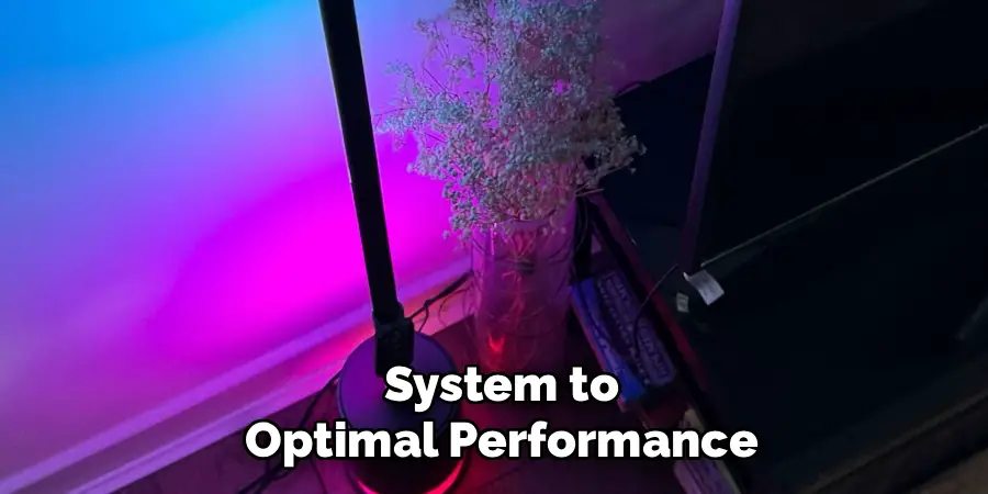 System to
Optimal Performance
